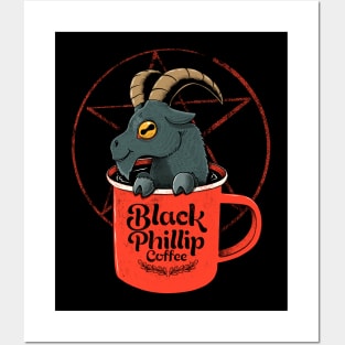 Black Phillip Coffee Posters and Art